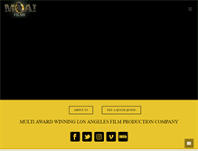 Tablet Screenshot of moaifilms.com